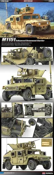 M1151 Enhanced Armament Carrier 1/35 Academy