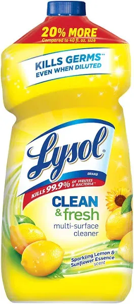 Lysol Clean & Fresh Multi-Surface Cleaner Lemon