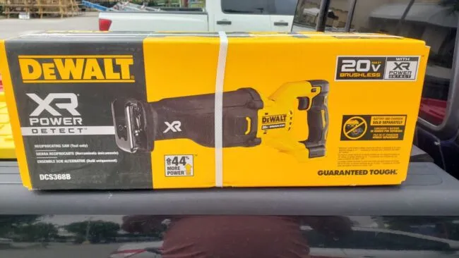 DEWALT DCS368B 20V MAX XR Reciprocating Saw w/ POWER DETECT (Tool Only) New