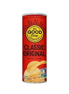 The Good Crisp Company Potato Crisps, Classic Original - 5.6 oz