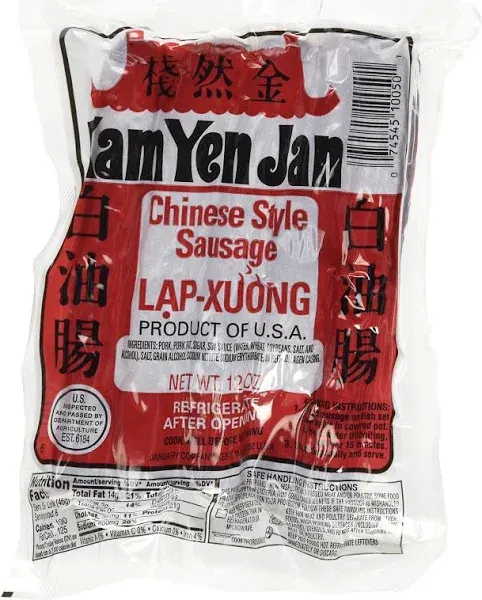 Kam Yen Jan Chinese Style Sausage 12oz