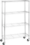 AmazonBasics 4-Shelf Shelving Unit