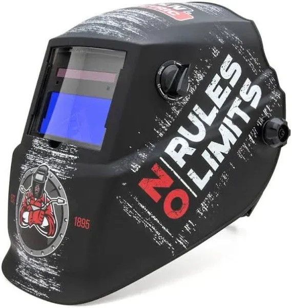 Lincoln Electric Auto-Darkening Welding Helmet with Grind Mode, No Rules/No