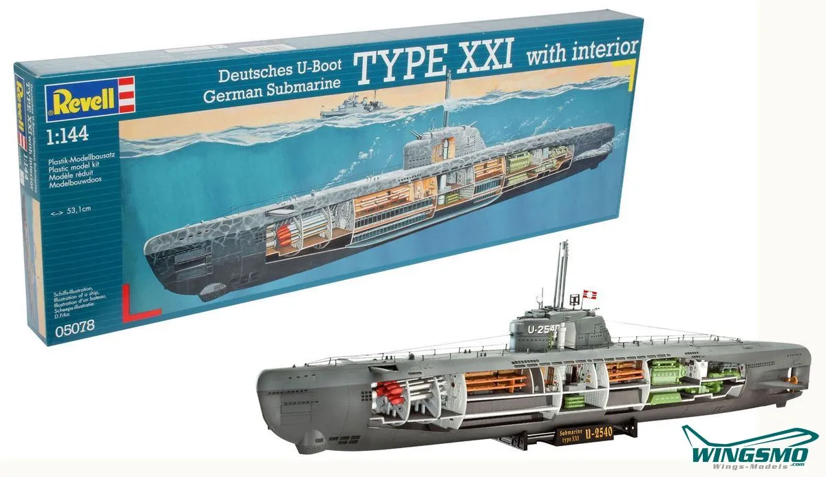 Revell U-Boat XXI Type Model Kit