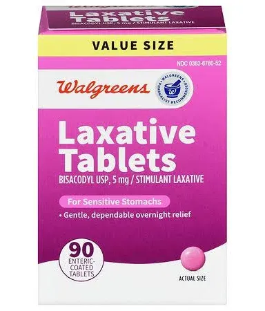 Walgreens Woman's Laxative Tablets