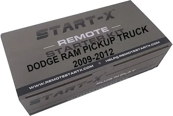 Start-X Remote Start Kit for Dodge Ram Pickup Truck 2009-2012 || Plug n Play ...