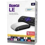 Roku Le HD Streaming Media Player with High Speed HDMI Cable and Simple Remote