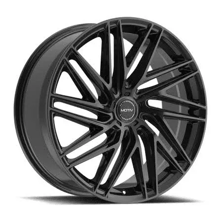 1 New 17X7.5 Motiv 429B Align Gloss Black 5x114.3/120 ET40 wheel/rim