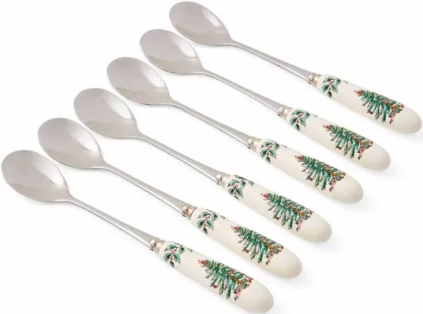 Spode Christmas Tree Teaspoons