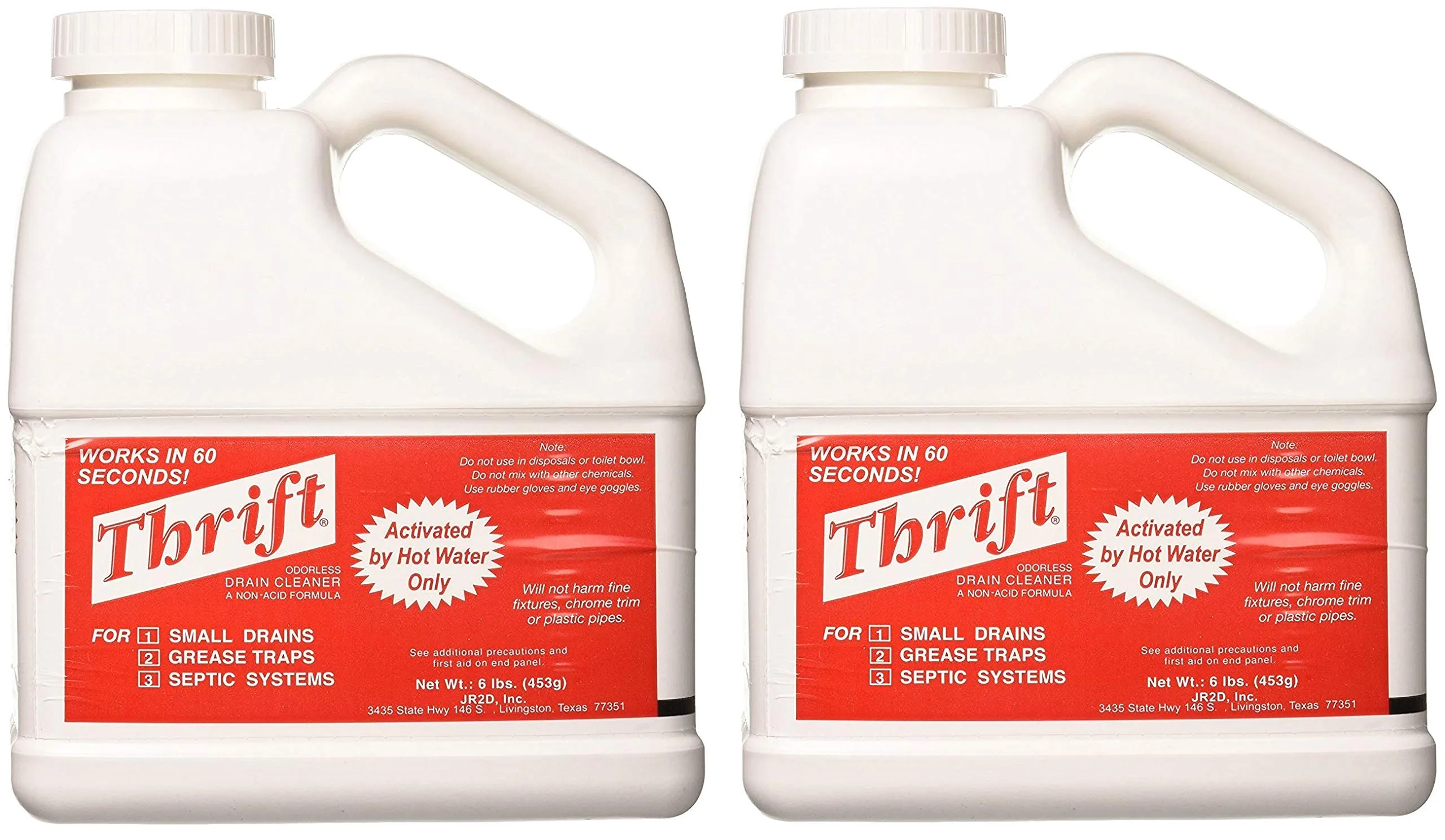 Thrift T-600 Alkaline Based Granular Drain Cleaner