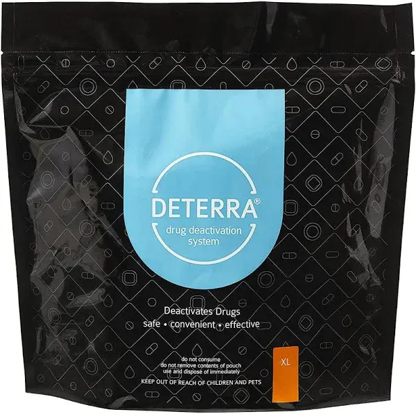 Deterra Drug Deactivation &amp; Disposal System (Large Pouch) 1 Count Each