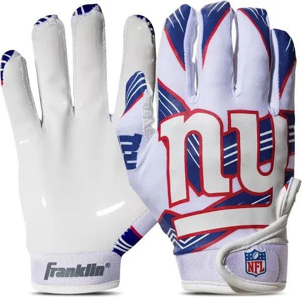 NEW Tennessee Titans NFL Franklin Kids Football Receiver Gloves PAIR Youth M/L