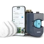 Moen FLO 0.75 in. Smart Water Monitor and Automatic Water Shutoff Valve with Smart Water Detector (3-pack)