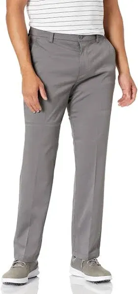 Amazon Essentials Men&#039;s Classic-Fit Stretch Golf Dress Pant-Gray