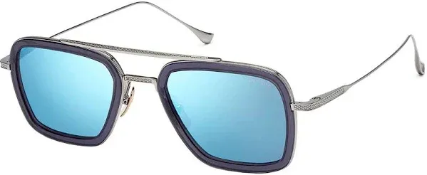 Dita FLIGHT.006 DT 7806-U-GLD-PNK-52 Unisex Square Sunglasses