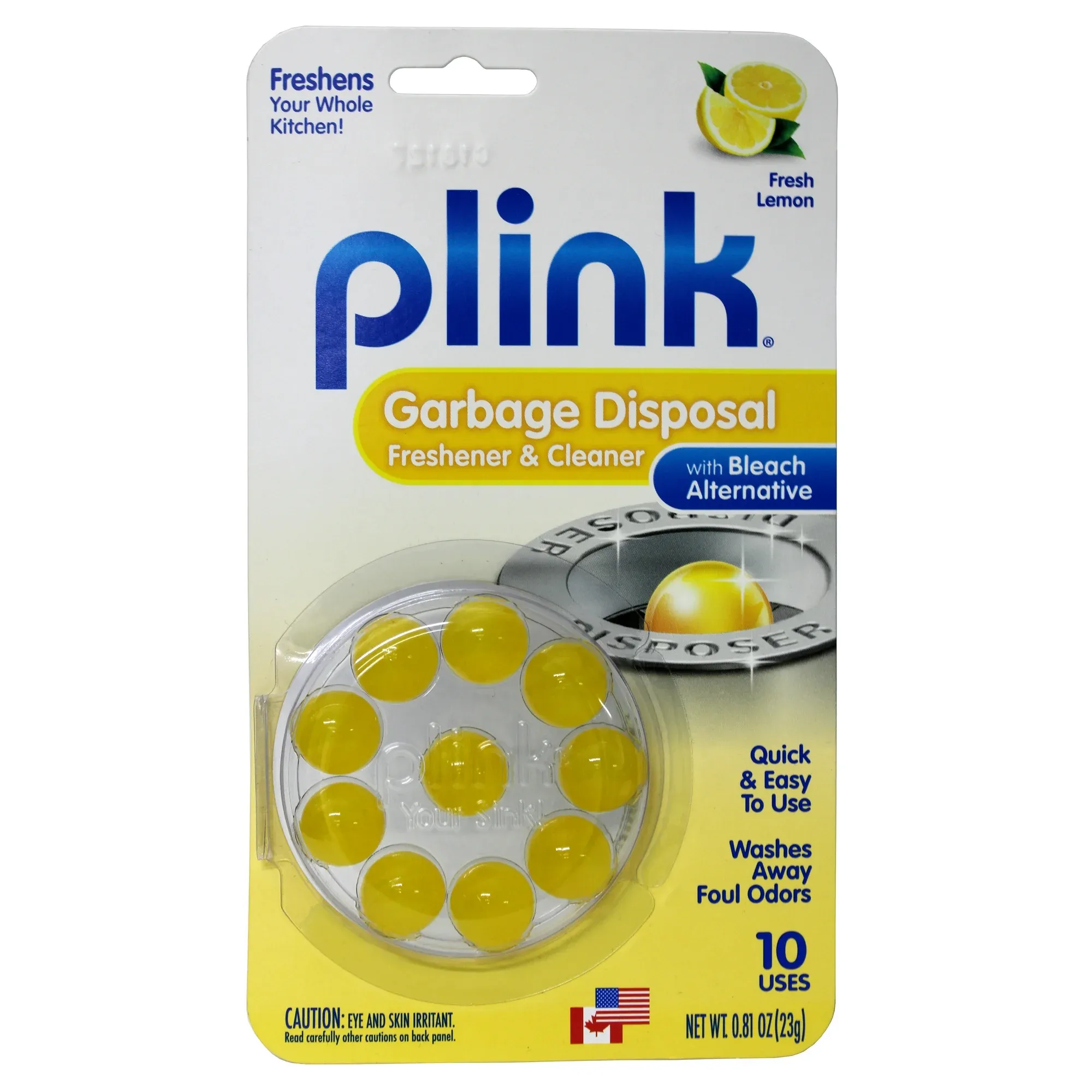 Garbage Disposal Cleaner and Deodorizer Plink