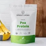 Sprout Living Simple Protein - Organic Pea Protein 16 oz