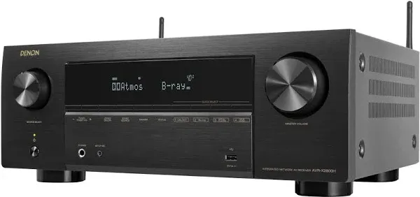 DENON AVR-X2800H 7.2 Ch A/V Receiver W/ HEOS | REPLACES AVR-X2700H