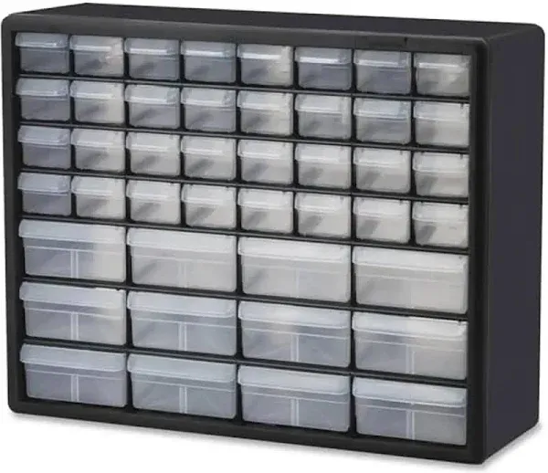 New/Sealed  AKRO MILS  44 DRAWERS Storage Center Red/Gray