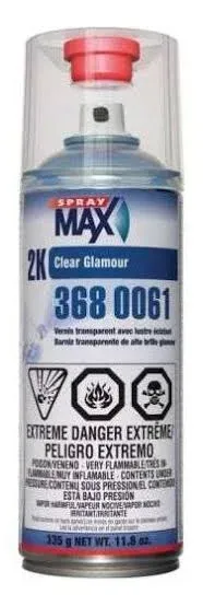 SprayMax 2K Glamour High Gloss Aerosol Clear