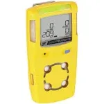 Honeywell BW MicroClip XL Series Multi-Gas Detector, %LEL/O<sub>2</sub>/CO, yellow