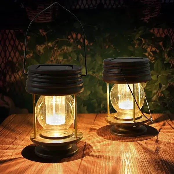 Pearlstar Solar Lantern 2 Pack