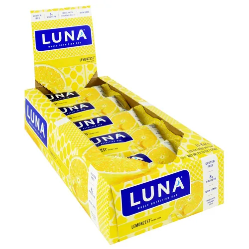 Luna Bar Lemon Zest 15 Bars