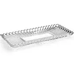 Mikasa Estate Crystal Rectangular Tray