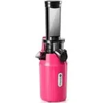 Ventray Essential Ginnie Juicer, Compact & Slow, Nutrient Dense Pink