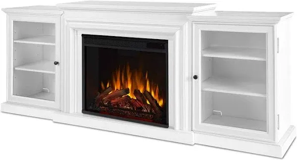 Pottery Barn Frederick Electric Fireplace Media Cabinet