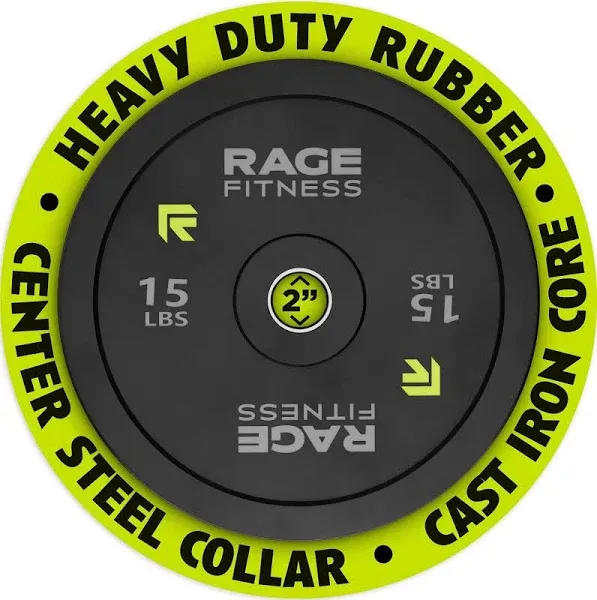 Rage Fitness Bumper Plates