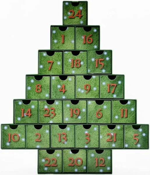 Vermont Christmas Company O Christmas Tree Treasure Box Advent Calendar