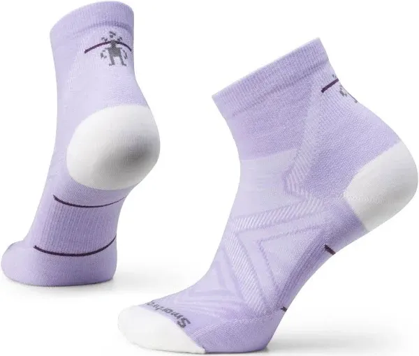 Smartwool Womens Run Zero Cushion Ankle Socks - GoBros.com