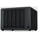 Synology DS1522+ 5-Bay DiskStation NAS (AMD Ryzen R1600 8GB Ram 4xRJ-45 1GbE LAN-Port) 5-Bay 20TB Bundle with 5X 4TB Seagate IronWolf