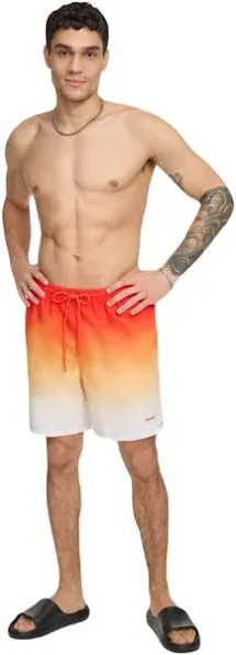 DKNY Men's Core Ombré Swim Trunks