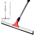 DSV Standard Professional Telescopic Stainless Aluminum Floor Scrubber Squeegee