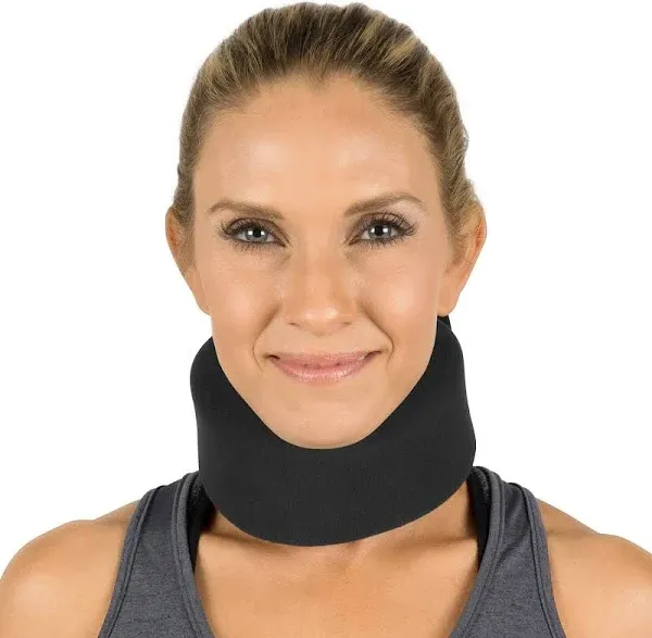 Cervical Collar, 4in.  Flexible Foam, Up To 20.5in.  White, Each