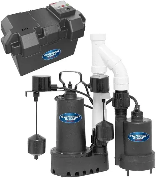 Superior Pump 1/2 HP Primary Sump Pump 92911