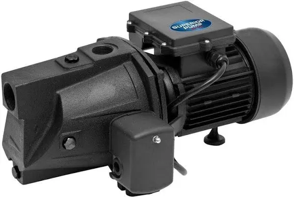 Superior Pump 1/2 HP Cast Iron Shallow Well Jet Pump 94505