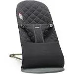 BabyBjörn Bouncer Bliss, Black Woven, Classic Quilt