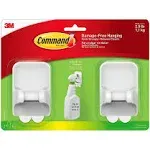 Command Spray Bottle Hangers Value Pack, 2-Hangers, 4-Large Strips (17009-hw2es) (2)