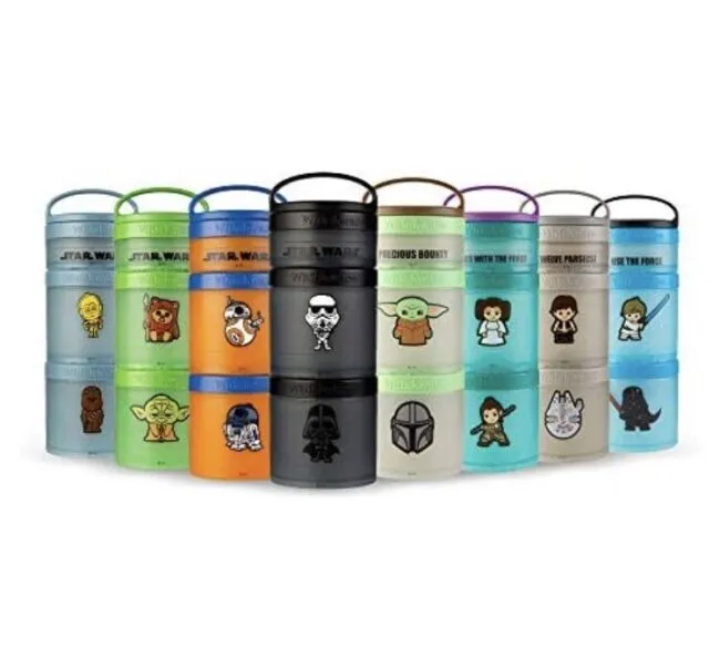 Whiskware Star Wars Stackable Snack Pack Containers