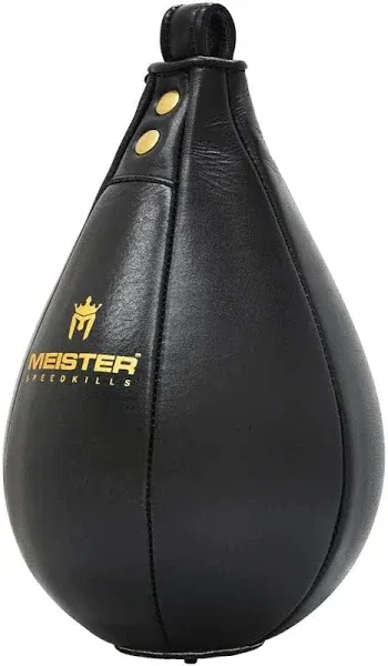 Meister SpeedKills Leather Speed Bag w Lightweight Latex Bladder