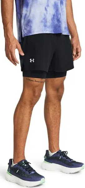 Under Armour Men's Launch Woven 5'' 2-in-1 Shorts