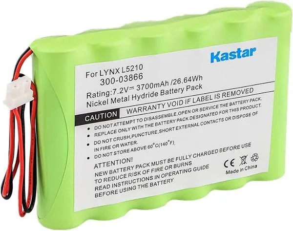 Kastar Battery Replacement for Honeywell Ademco Genuine LYNXRCHKIT-SHA Lynx... 