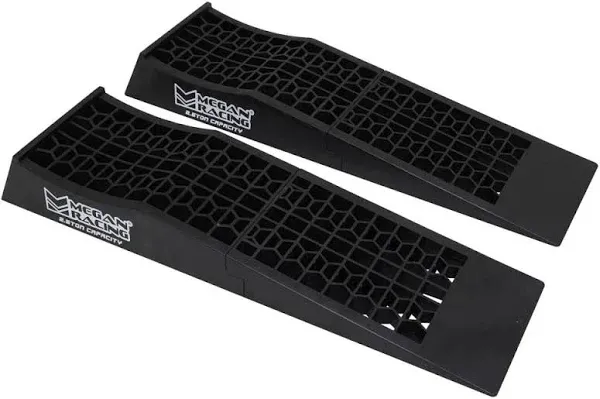 Megan Racing 2PCS Universal Low Profile Drive-On Detachable Auto Service Ramp