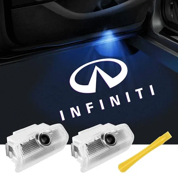 No Fade Car Door Lights Logo for Infiniti, LED Welcome Lights Accessories for Q5