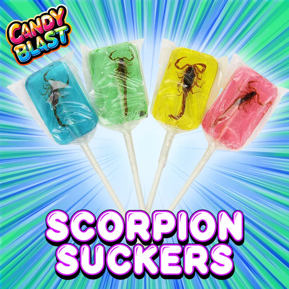 Hotlix Scorpion Suckers Set of 4 Premium Pack