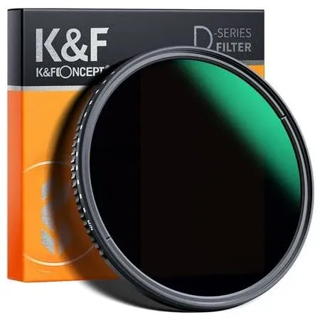 K&amp;F Concept 62mm Variable ND3-ND1000 (1.5-10 Stops) Neutral Density Lens Filter