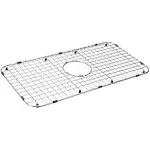 Serene Valley Sink Bottom Grid 25-1/8" x 12-7/8", Centered Drain with Corner Radius 1-1/2", Sink Grid Stainless Steel NDG2513C